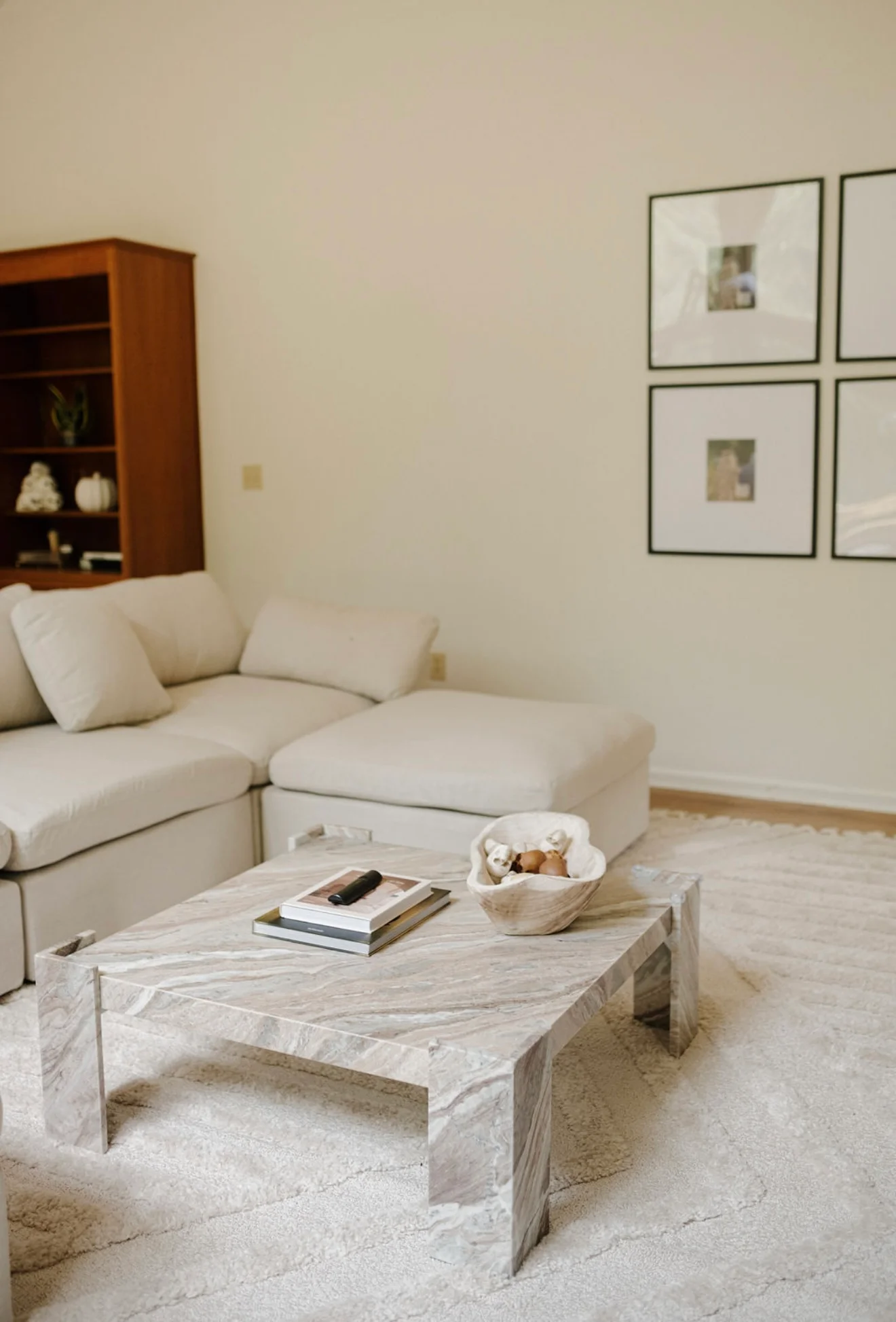 Clean residential home interior after construction completion